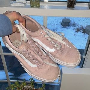 Dusty Rose Old Skool Low Top Vans